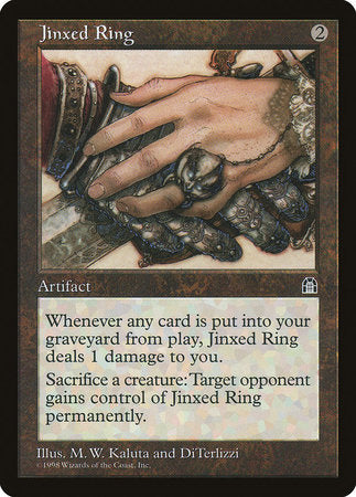 Jinxed Ring [Stronghold] | Dumpster Cat Games