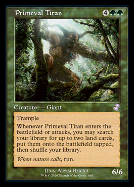 Primeval Titan (Timeshifted) [Time Spiral Remastered] | Dumpster Cat Games