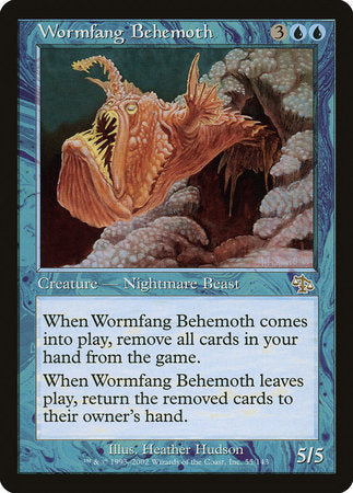 Wormfang Behemoth [Judgment] | Dumpster Cat Games