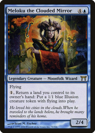 Meloku the Clouded Mirror [Champions of Kamigawa] | Dumpster Cat Games