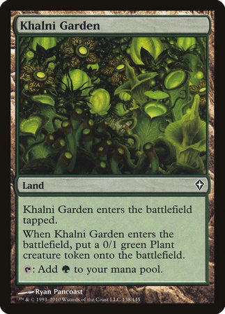 Khalni Garden [Worldwake] | Dumpster Cat Games