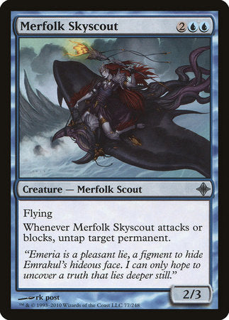 Merfolk Skyscout [Rise of the Eldrazi] | Dumpster Cat Games