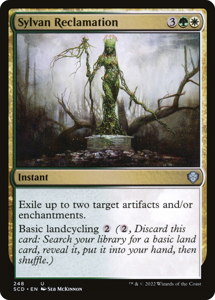 Sylvan Reclamation [Starter Commander Decks] | Dumpster Cat Games