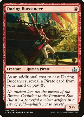 Daring Buccaneer [Rivals of Ixalan] | Dumpster Cat Games