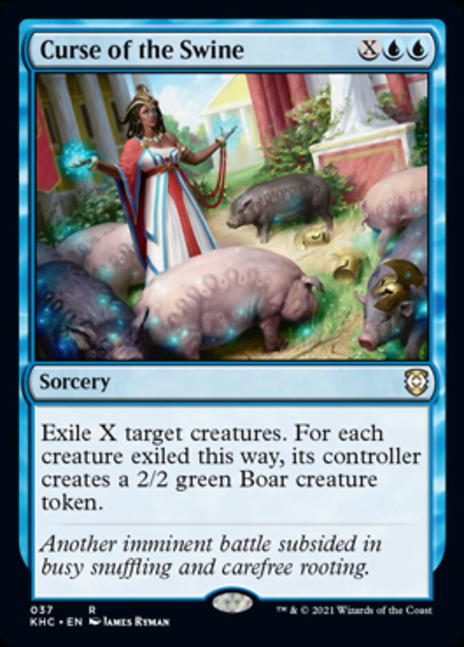 Curse of the Swine [Kaldheim Commander] | Dumpster Cat Games