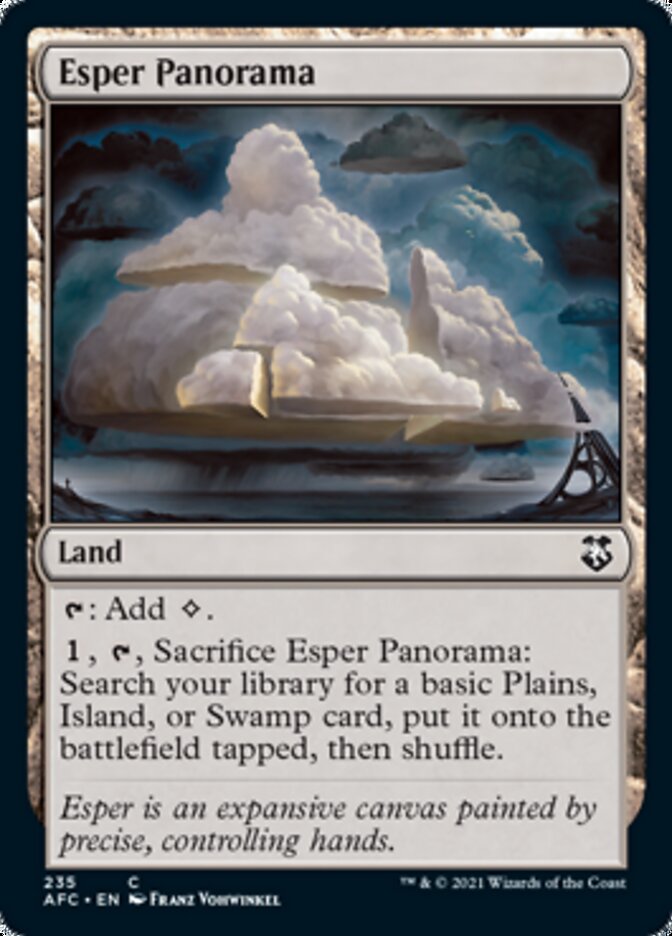 Esper Panorama [Dungeons & Dragons: Adventures in the Forgotten Realms Commander] | Dumpster Cat Games