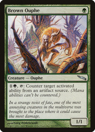 Brown Ouphe [Mirrodin] | Dumpster Cat Games