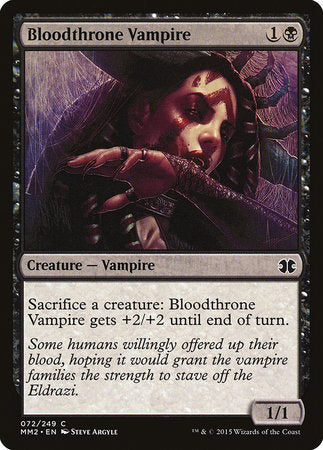 Bloodthrone Vampire [Modern Masters 2015] | Dumpster Cat Games