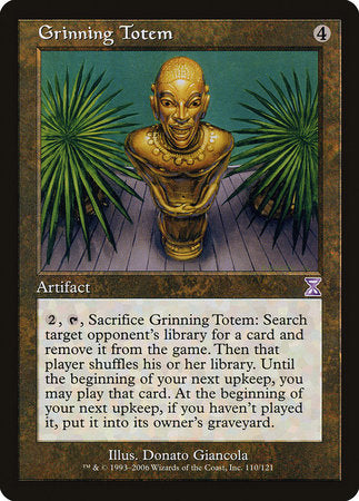 Grinning Totem [Time Spiral Timeshifted] | Dumpster Cat Games