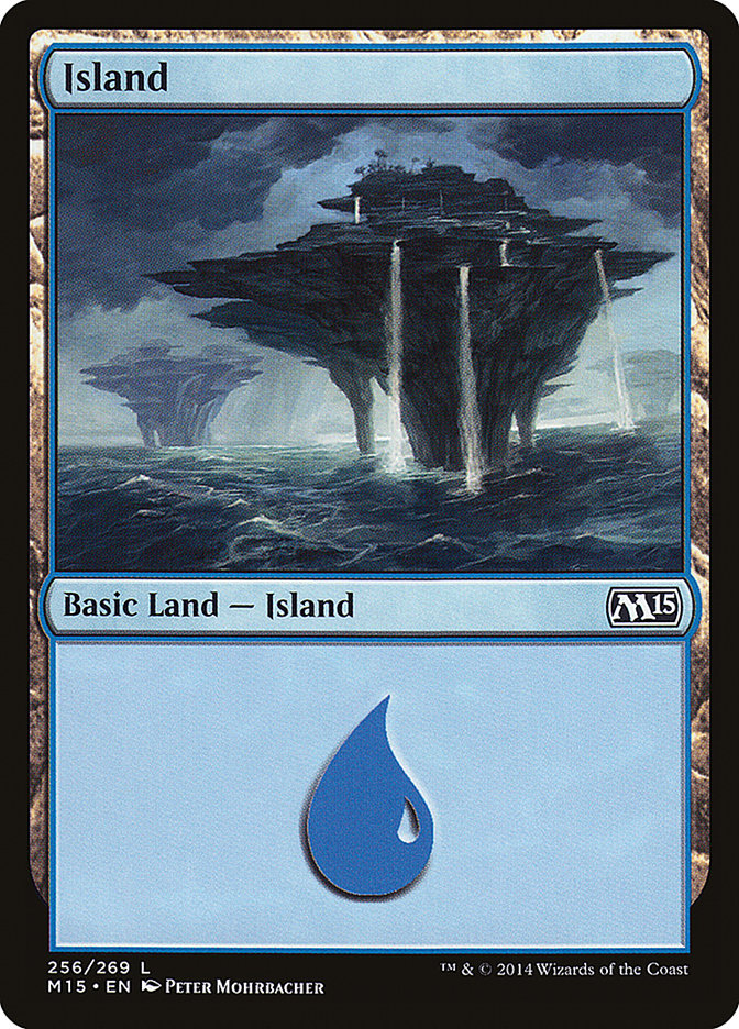 Island (256) [Magic 2015] | Dumpster Cat Games
