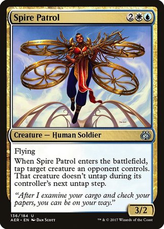 Spire Patrol [Aether Revolt] | Dumpster Cat Games