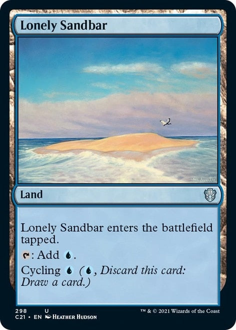 Lonely Sandbar [Commander 2021] | Dumpster Cat Games