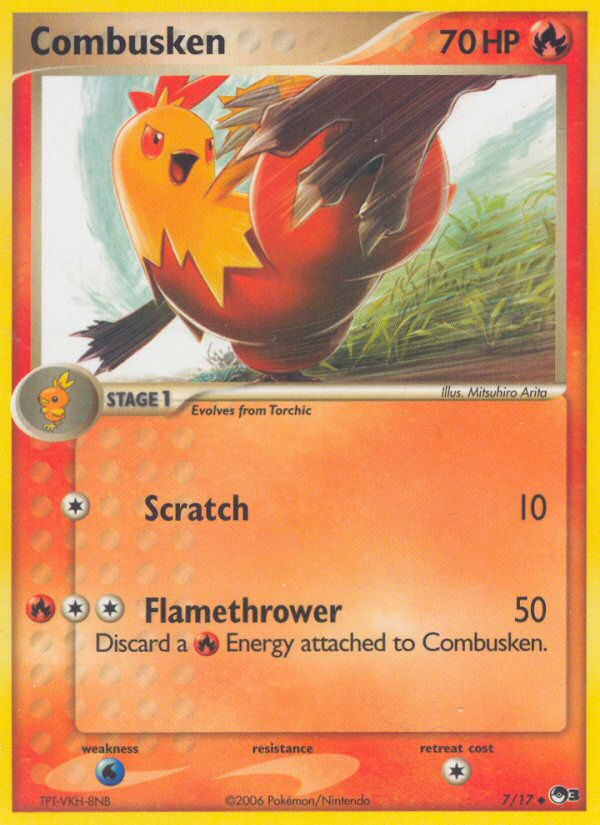 Combusken (7/17) [POP Series 3] | Dumpster Cat Games