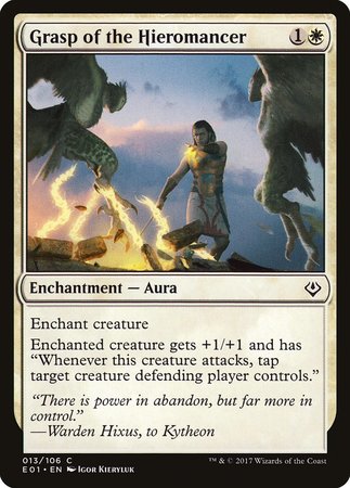 Grasp of the Hieromancer [Archenemy: Nicol Bolas] | Dumpster Cat Games