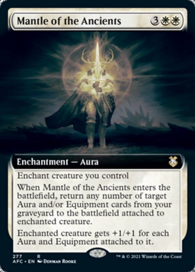 Mantle of the Ancients (Extended) [Dungeons & Dragons: Adventures in the Forgotten Realms Commander] | Dumpster Cat Games
