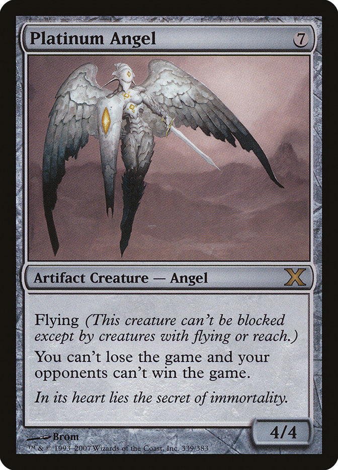 Platinum Angel [Tenth Edition] | Dumpster Cat Games