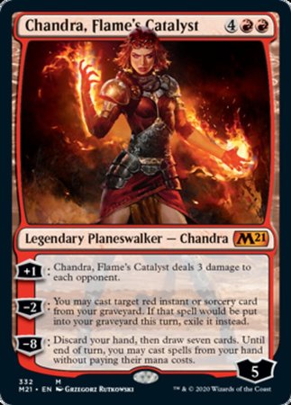 Chandra, Flame's Catalyst [Core Set 2021] | Dumpster Cat Games