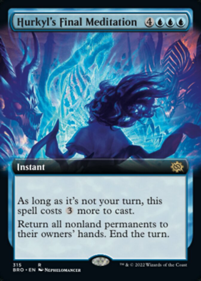 Hurkyl's Final Meditation (Extended Art) [The Brothers' War] | Dumpster Cat Games