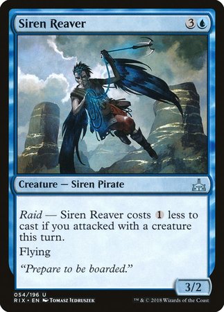 Siren Reaver [Rivals of Ixalan] | Dumpster Cat Games