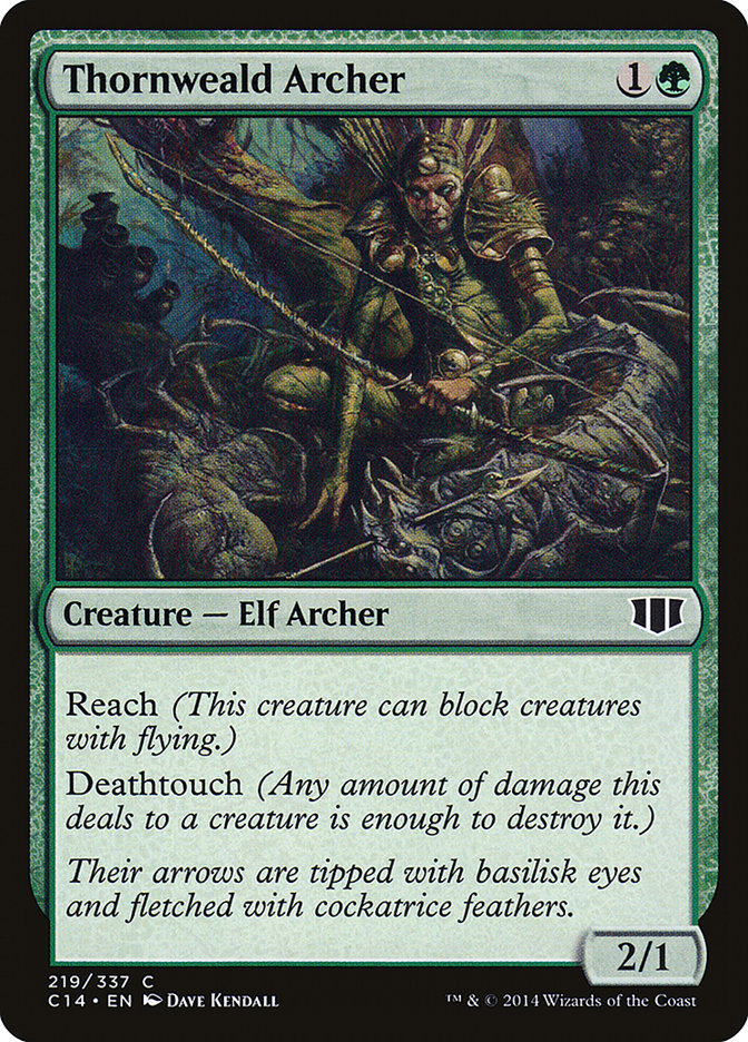 Thornweald Archer [Commander 2014] | Dumpster Cat Games
