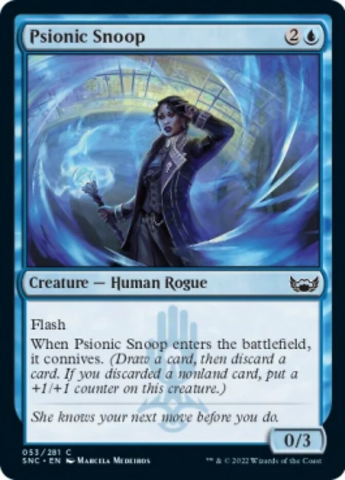 Psionic Snoop [Streets of New Capenna] | Dumpster Cat Games
