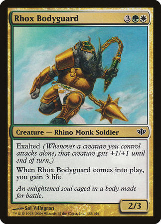 Rhox Bodyguard [Conflux] | Dumpster Cat Games