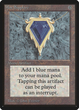 Mox Sapphire [Limited Edition Beta] | Dumpster Cat Games