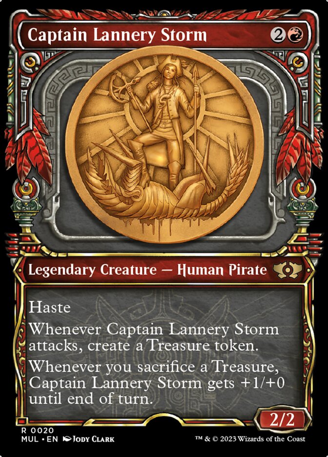 Captain Lannery Storm [Multiverse Legends] | Dumpster Cat Games
