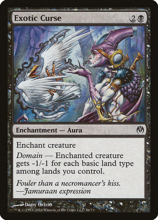 Exotic Curse [Duel Decks: Phyrexia vs. the Coalition] | Dumpster Cat Games