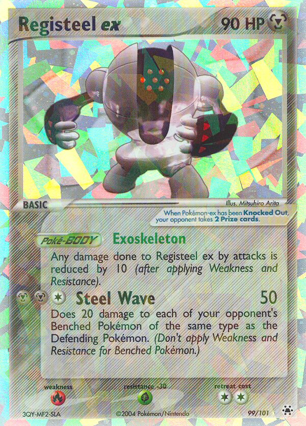 Registeel ex (99/101) [EX: Hidden Legends] | Dumpster Cat Games