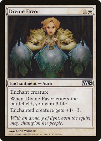 Divine Favor [Magic 2012] | Dumpster Cat Games