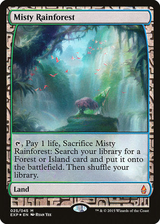 Misty Rainforest [Zendikar Expeditions] | Dumpster Cat Games