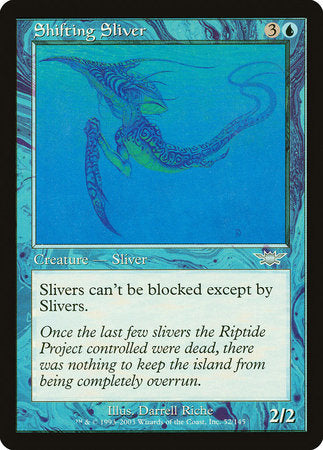 Shifting Sliver [Legions] | Dumpster Cat Games