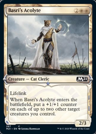 Basri's Acolyte (Showcase) [Core Set 2021] | Dumpster Cat Games
