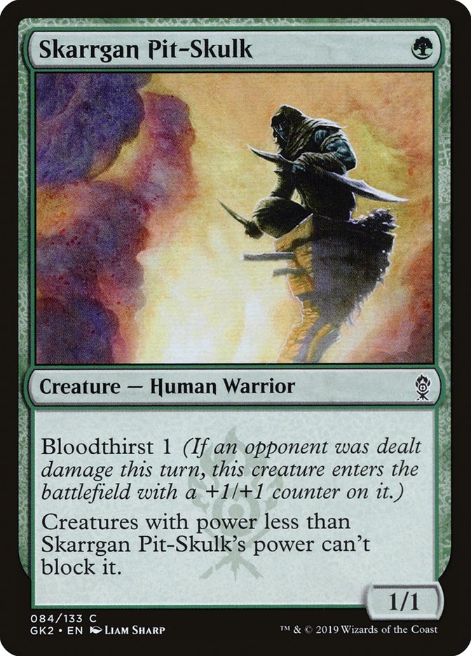 Skarrgan Pit-Skulk [Ravnica Allegiance Guild Kit] | Dumpster Cat Games