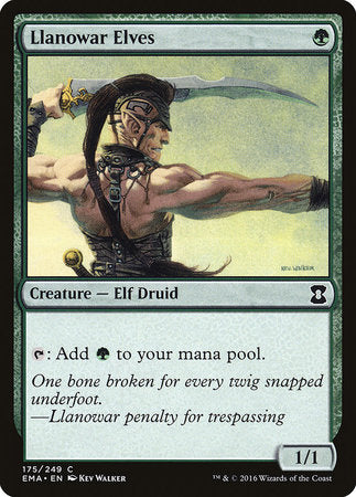 Llanowar Elves [Eternal Masters] | Dumpster Cat Games