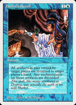 Hurkyl's Recall [Summer Magic / Edgar] | Dumpster Cat Games