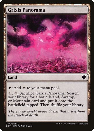 Grixis Panorama [Commander 2017] | Dumpster Cat Games