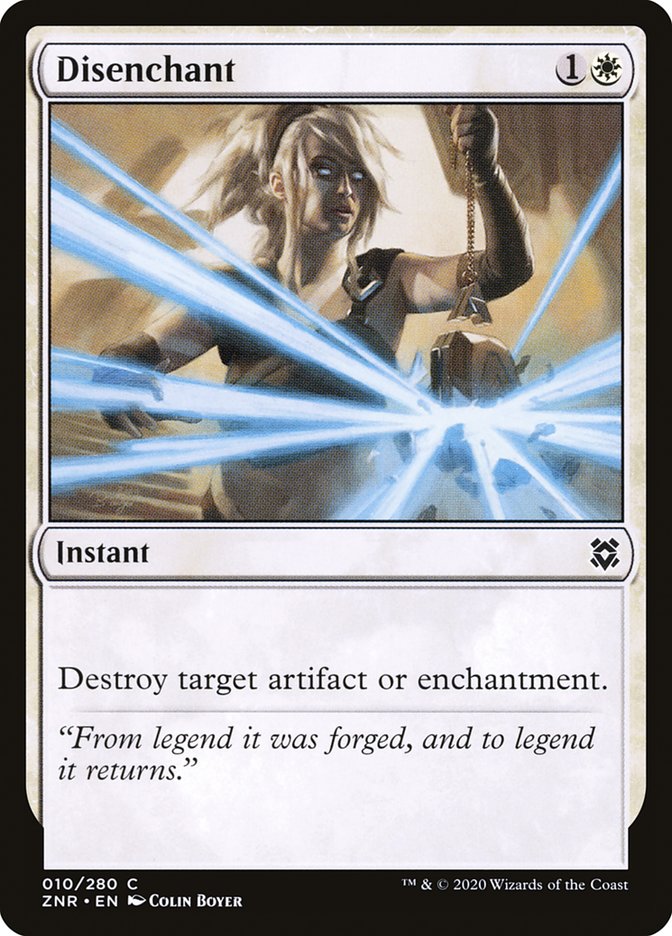 Disenchant [Zendikar Rising] | Dumpster Cat Games