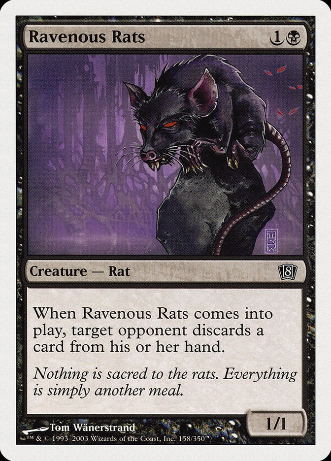 Ravenous Rats [Eighth Edition] | Dumpster Cat Games