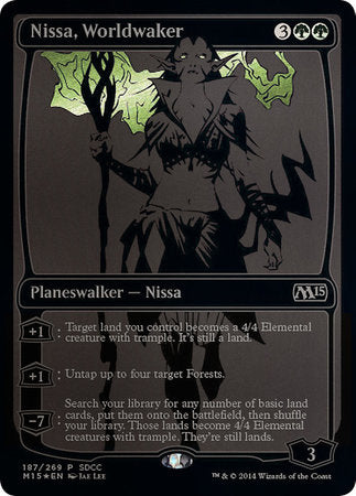 Nissa, Worldwaker SDCC 2014 EXCLUSIVE [San Diego Comic-Con 2014] | Dumpster Cat Games