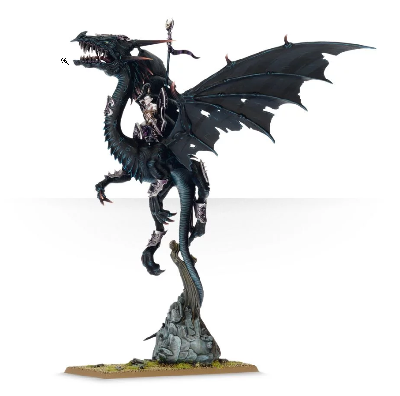 Sorceress on Black Dragon | Dumpster Cat Games