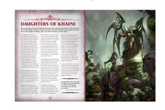 Battletome: Daughters of Khaine | Dumpster Cat Games