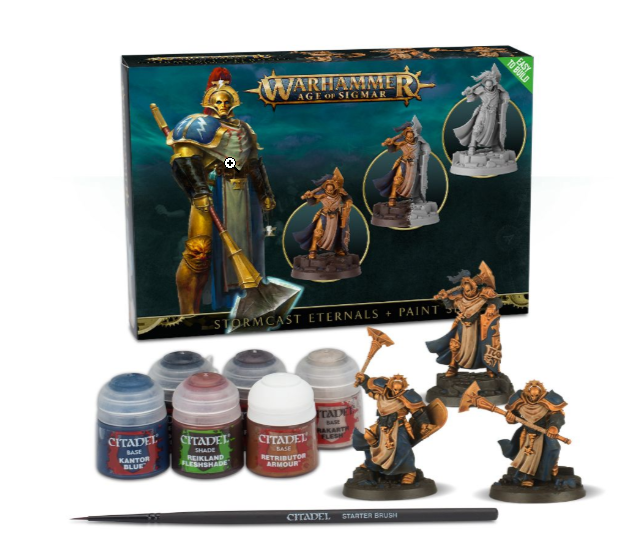 Stormcast Eternals Paint Set | Dumpster Cat Games