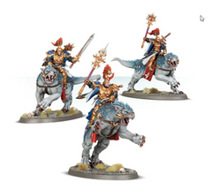 Stormcast Eternals Evocators on Celestial Dracolines | Dumpster Cat Games