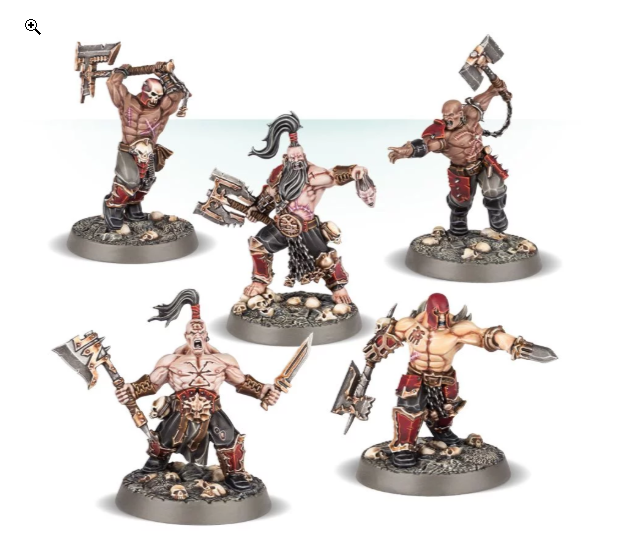 Khorne Bloodbound Garrek’s Reavers | Dumpster Cat Games