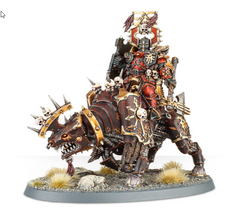 Lord of Khorne on Juggernaut | Dumpster Cat Games