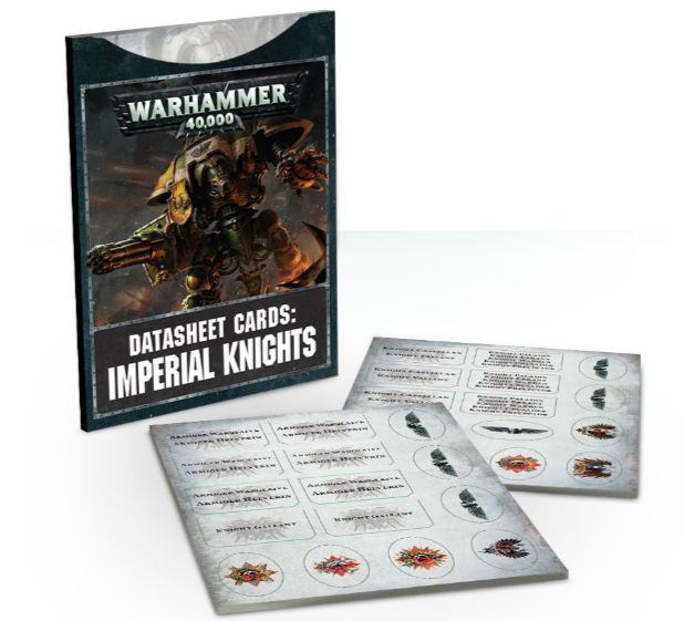 Datasheet Cards: Imperial Knights | Dumpster Cat Games