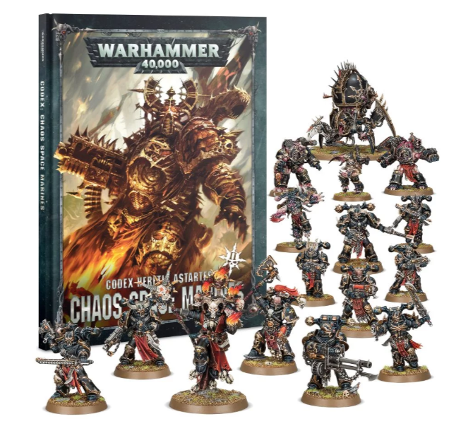 Start Collecting! Chaos Space Marines Collection | Dumpster Cat Games