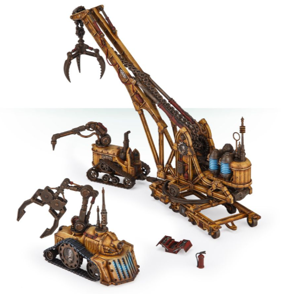 Sector Mechanicus Galvanic Servohaulers | Dumpster Cat Games